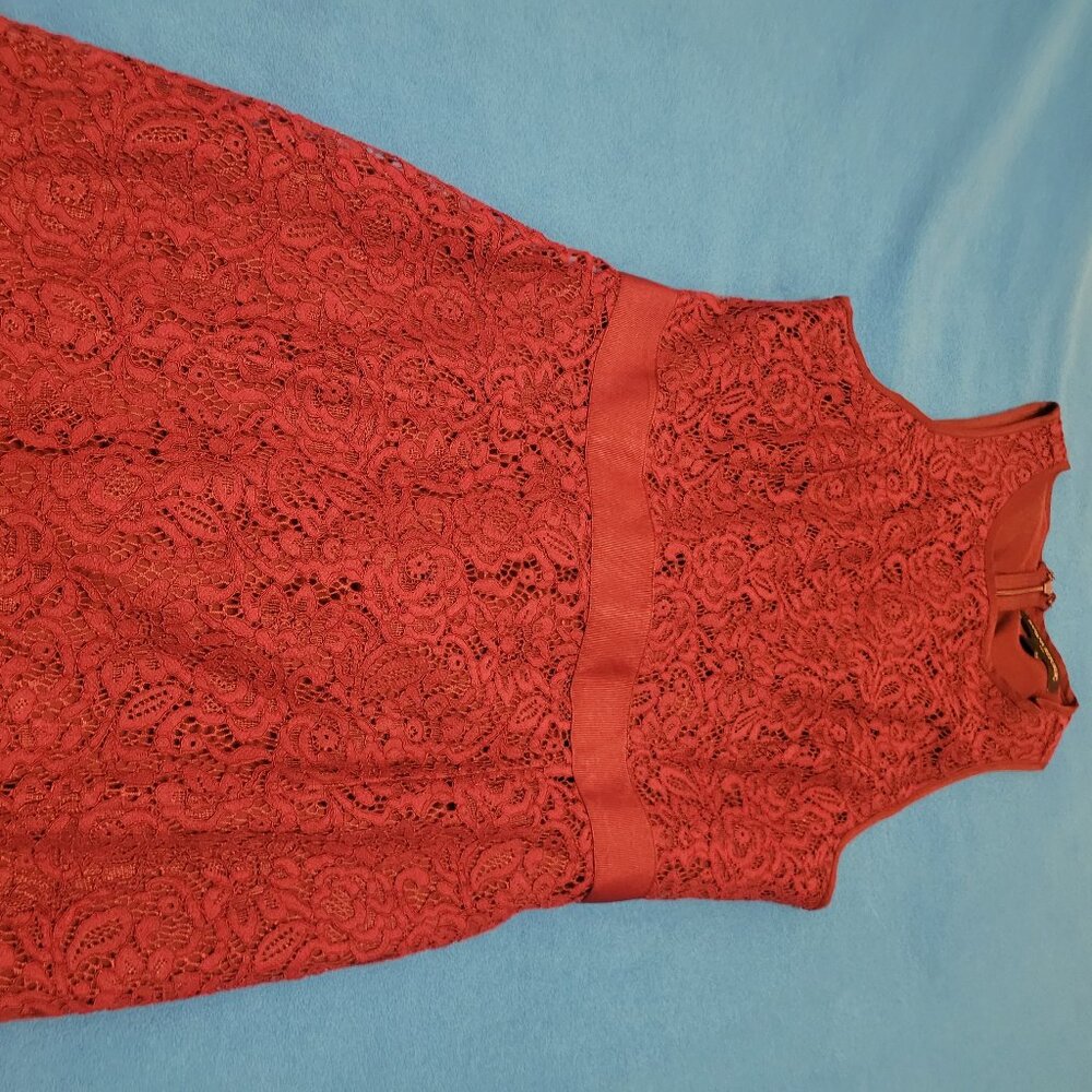 Burgundy Dress